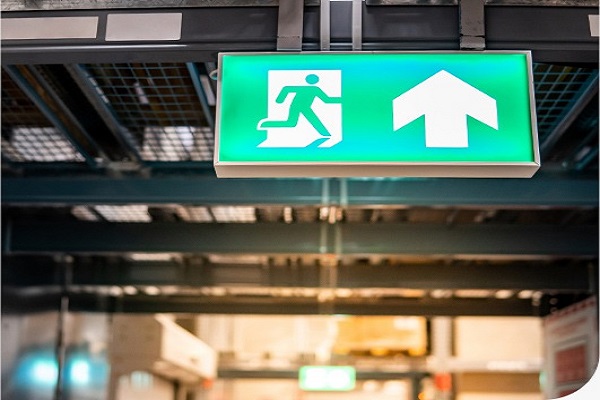 Emergency and exit light test